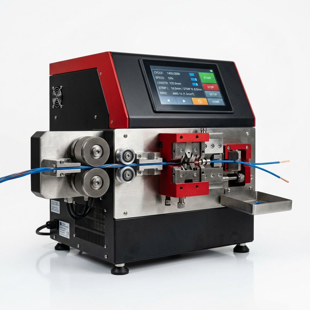 Automatic Wire Cut & Strip Machine
